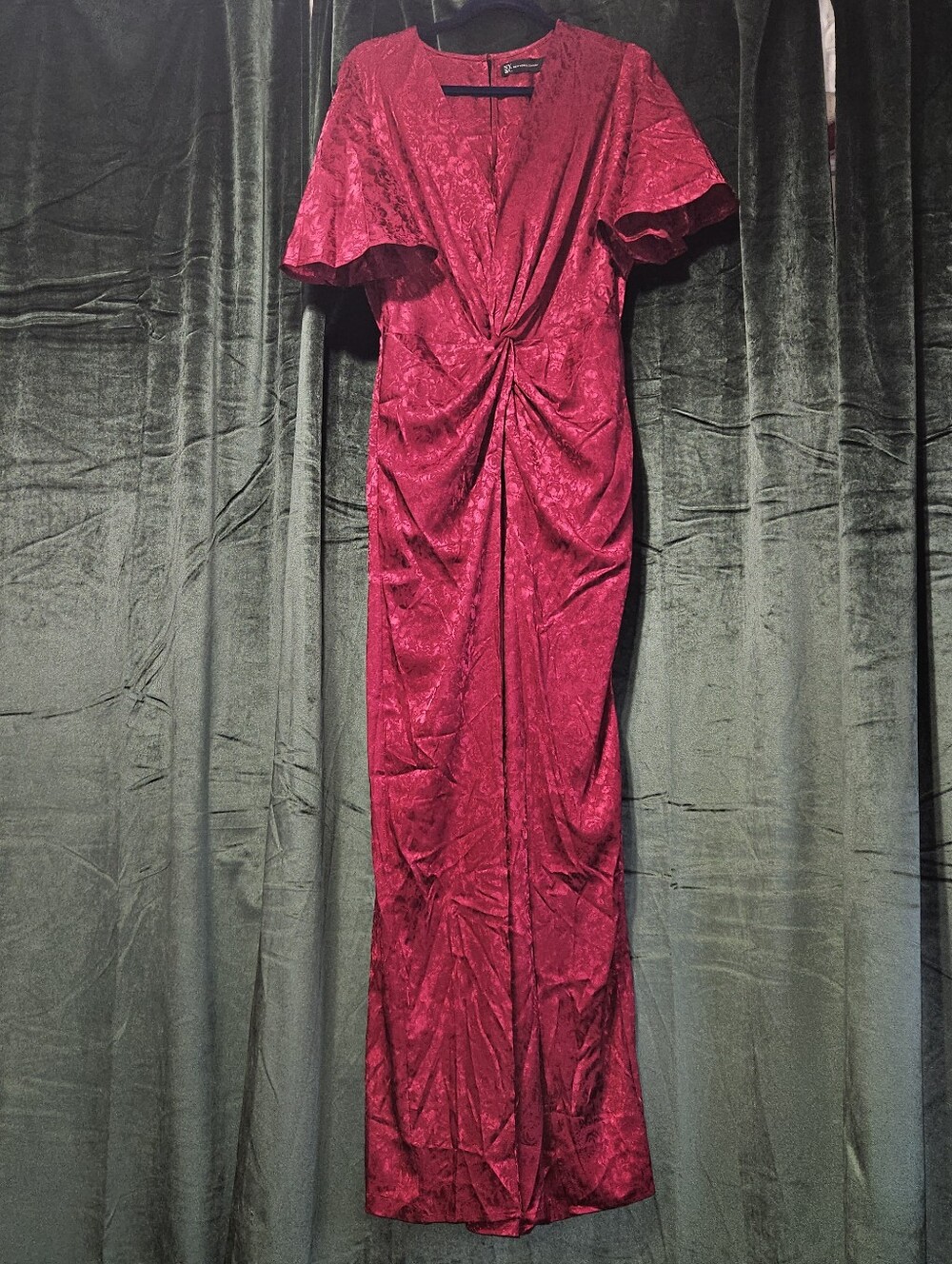 New York & Company Twist Front Jumpsuit